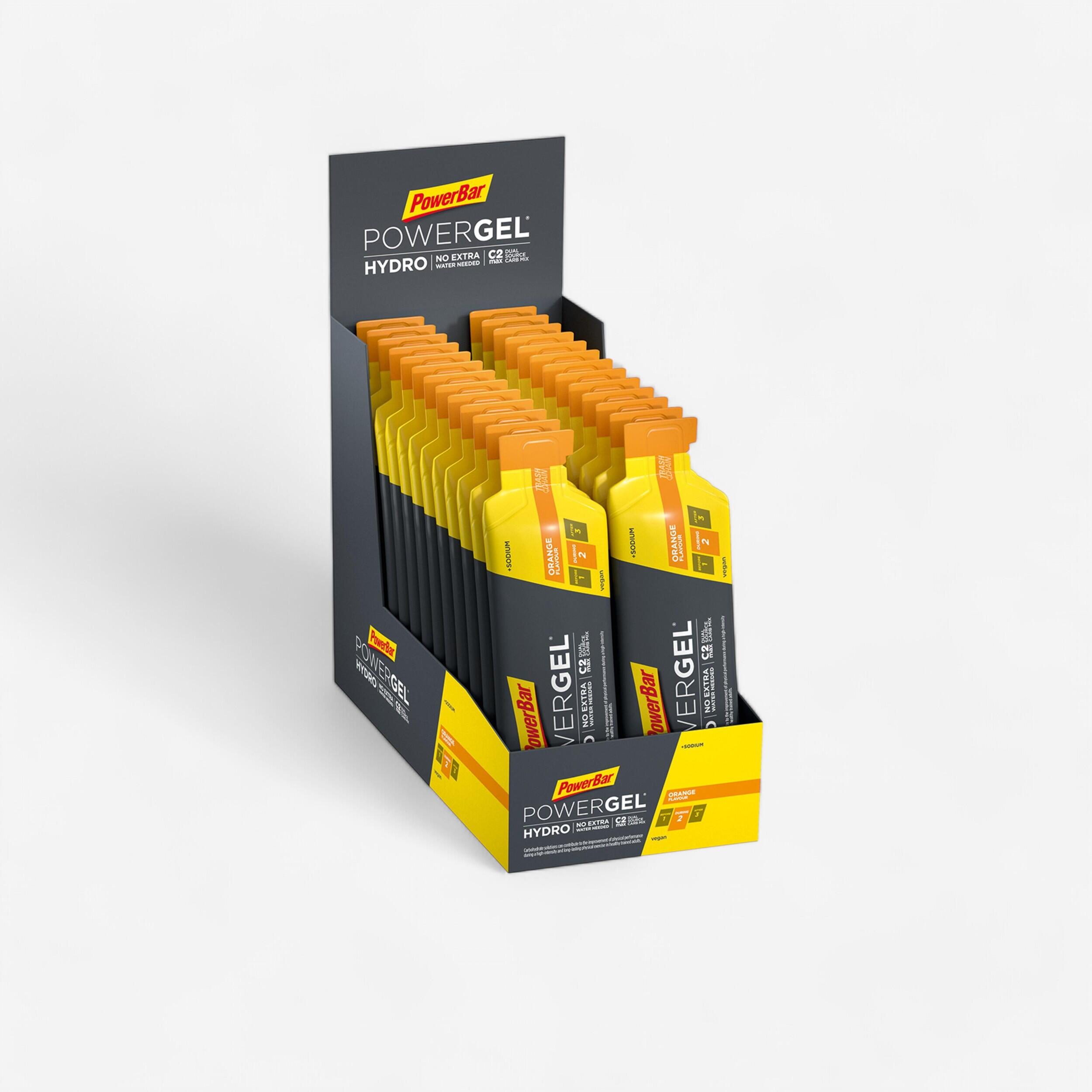 Wielopak Powerbar Żel Hydro pomarańczowy x24 4/5