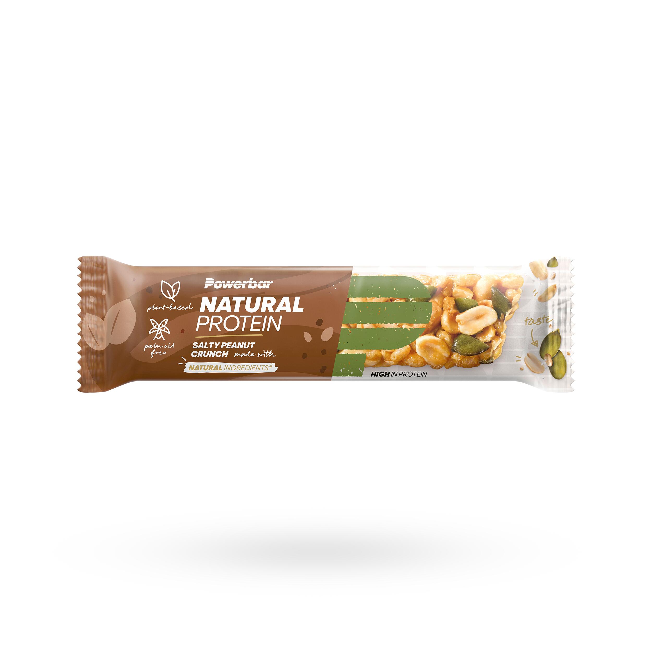 Barrita Powerbar Proteína Natural Cacahuete Crunch Salado (3x40 g) 2/4