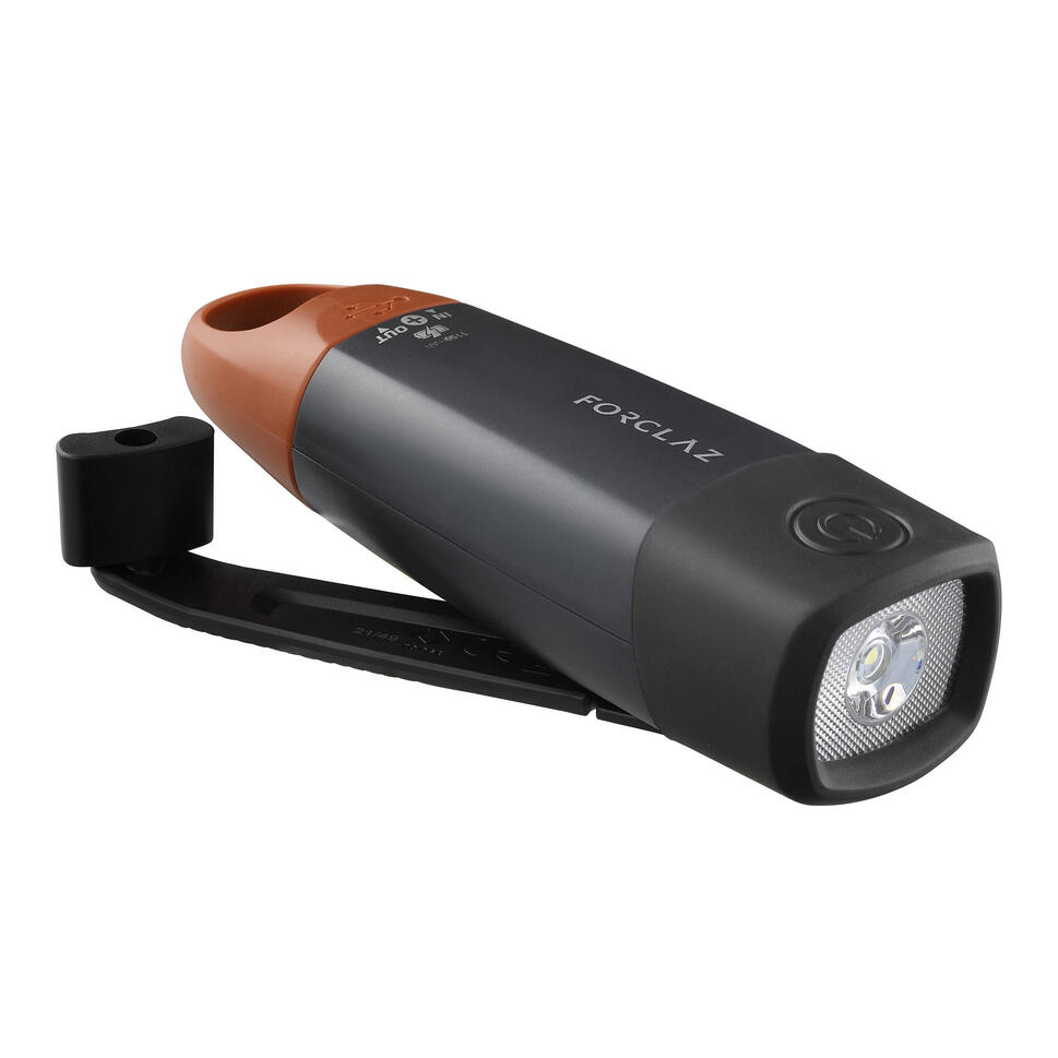 Lampe torche rechargeable et batterie externe 210 lumens DYNAMO 900