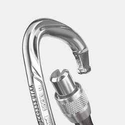 ΒΙΔΩΤΟ CARABINER ΑΝΑΡΡΙΧΗΣΗΣ ΚΑΙ ΟΡΕΙΒΑΣΙΑΣ - ROCKY M ΓΥΑΛΙΣΤΕΡΟ