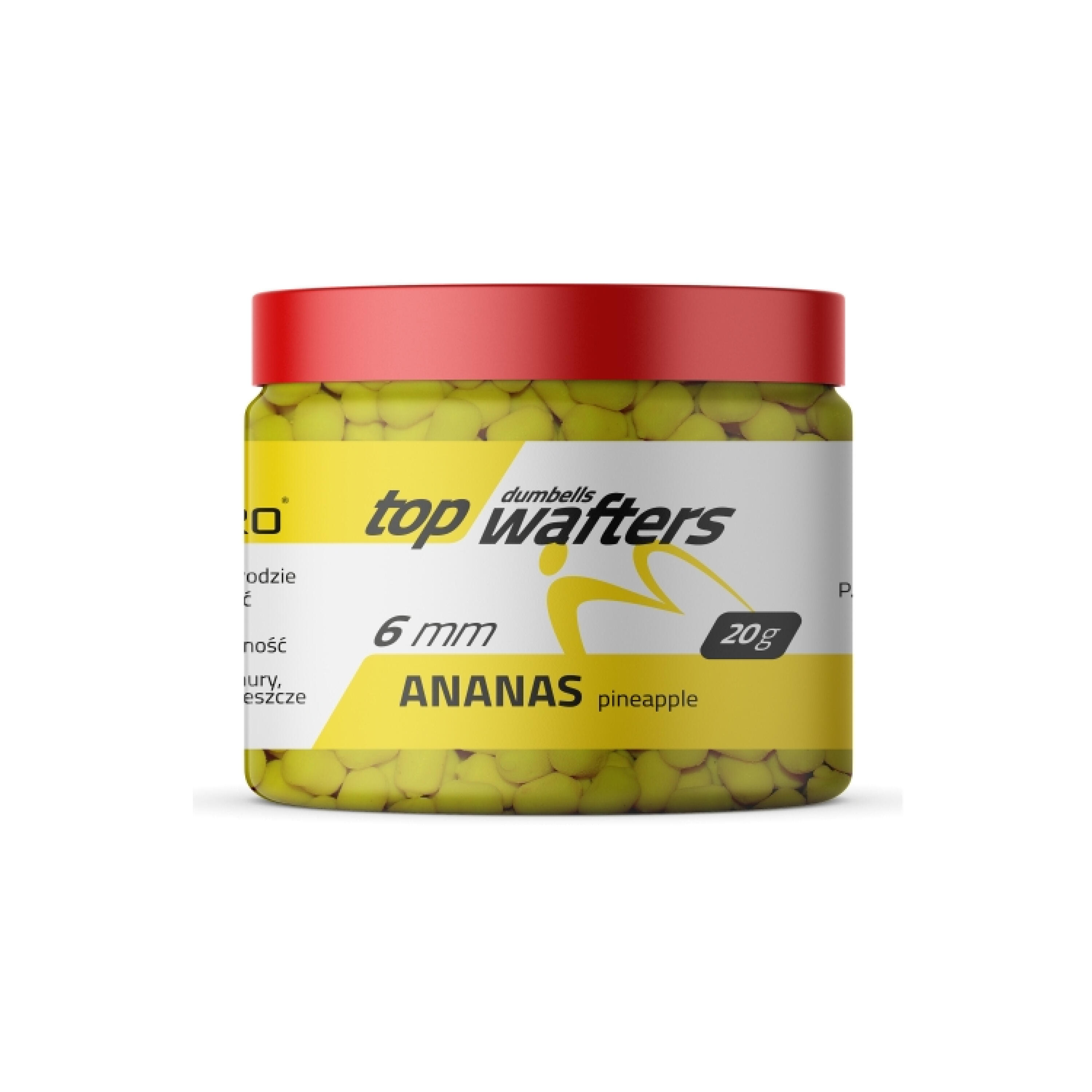 TOP DUMBELLS WAFTERS 6x8mm 20g MatchPro 4/6