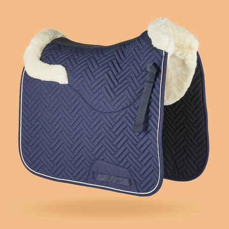 Horse Dressage Padded Saddle Cloth 900 - Navy