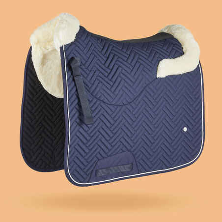 Horse Dressage Padded Saddle Cloth 900 - Navy