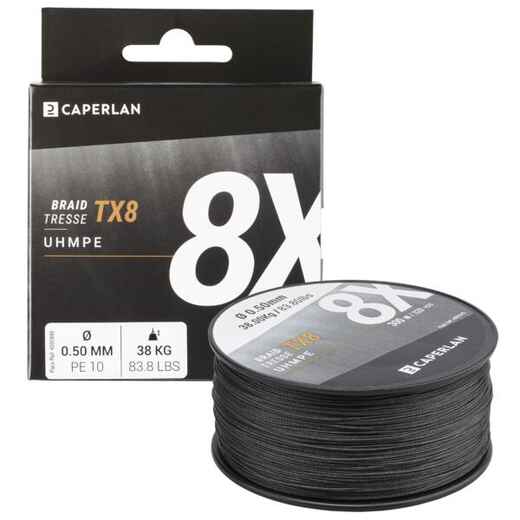 
      CATFISHING BRAIDED LINE TX8 CF 300 M - GREY
  