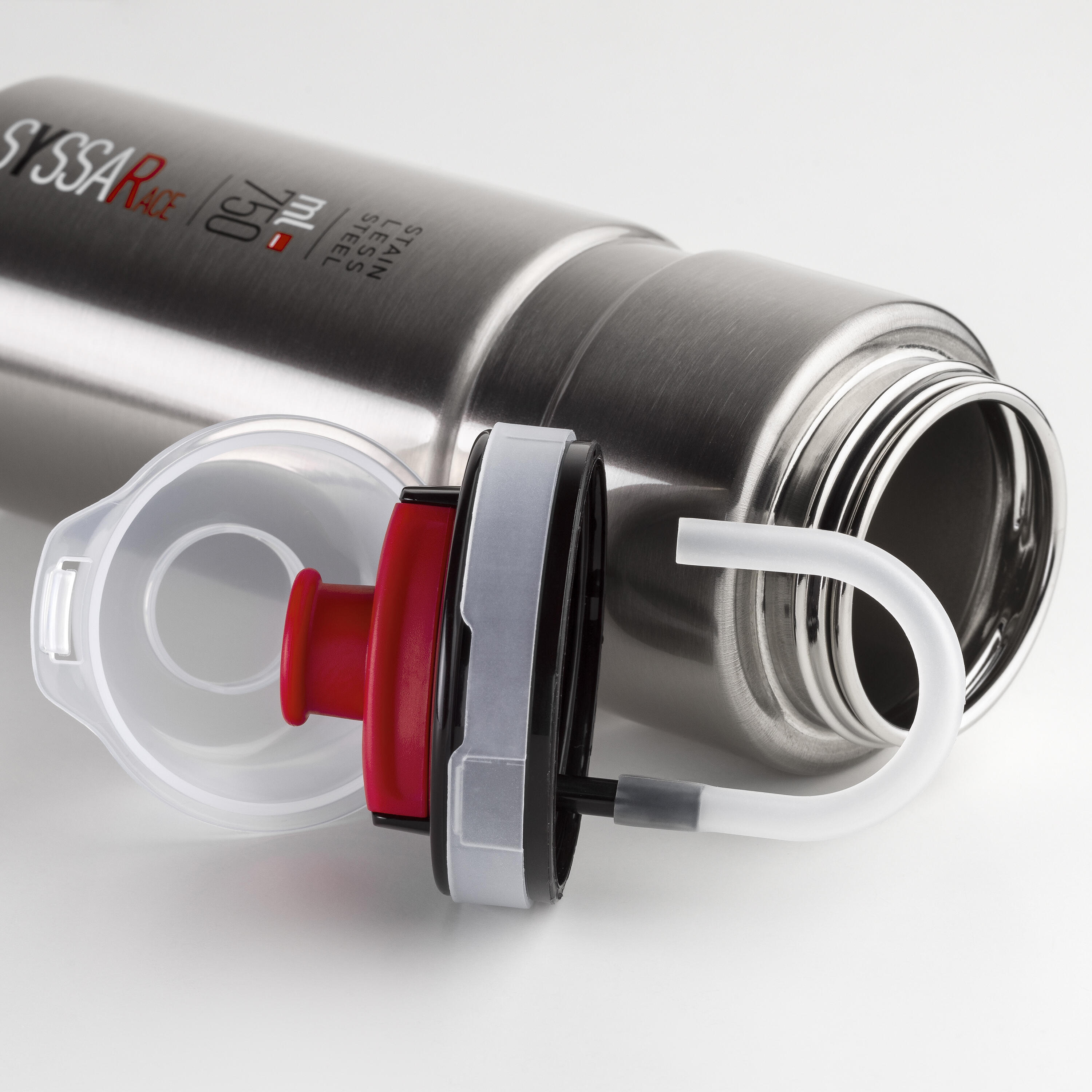 Elite Prism Bidon 750 Ml – Aluminium-Flasche Mit Seitenladefunktion Fürs Mountainbike