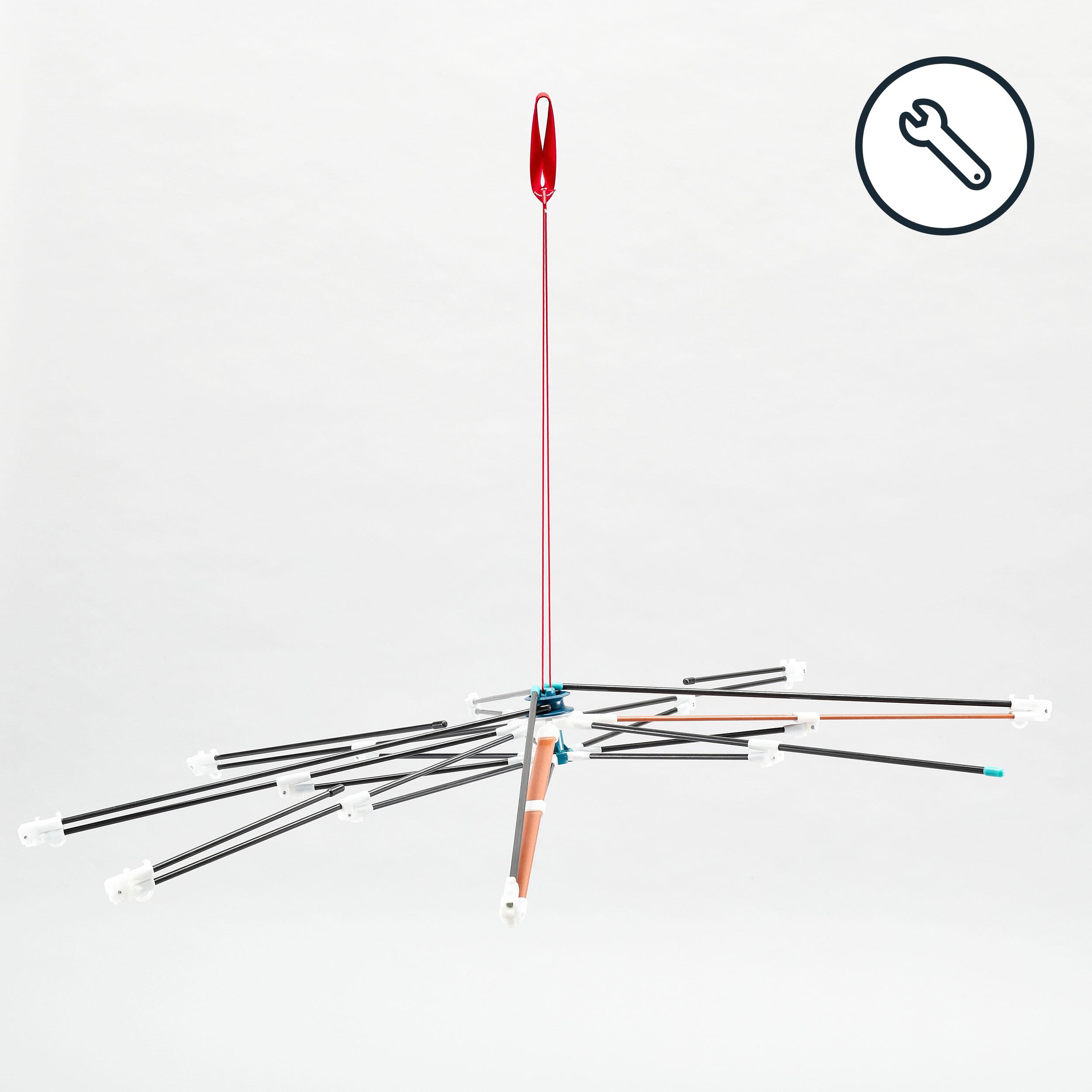 Half-Structure Tent Replacement Kit for the 2 Seconds Easy 3-Person Tent  2/3