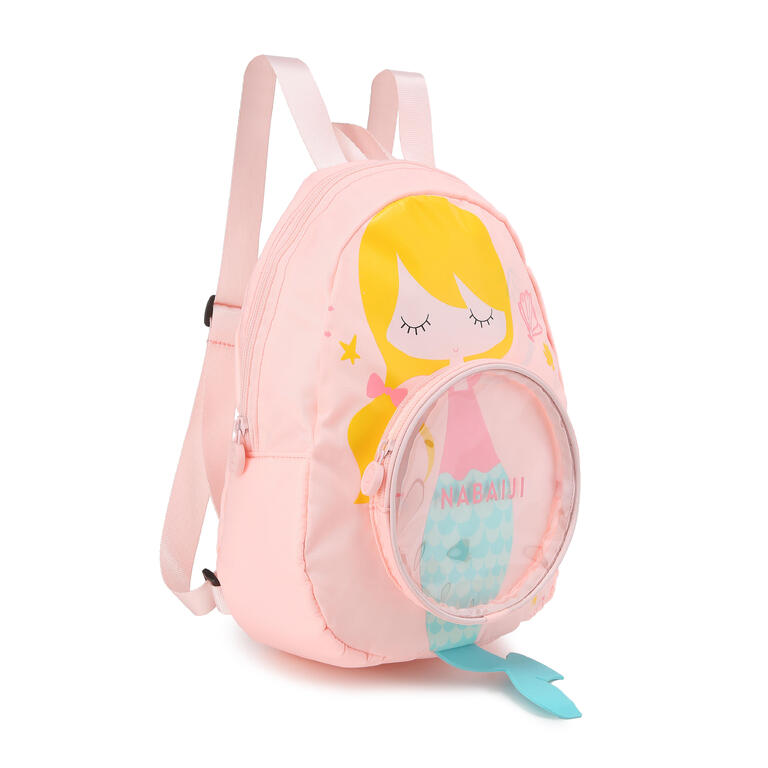 Mermaid print kids swim bag