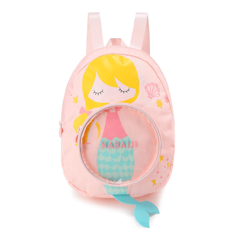 Kids swim bag with mermaid design