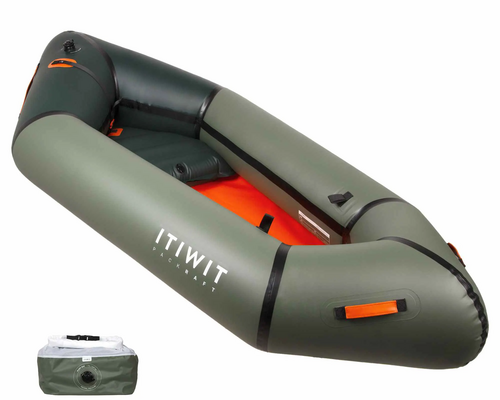Kayak packraft 100 ultracompacto hinchable 1 Plaza: manual, reparación