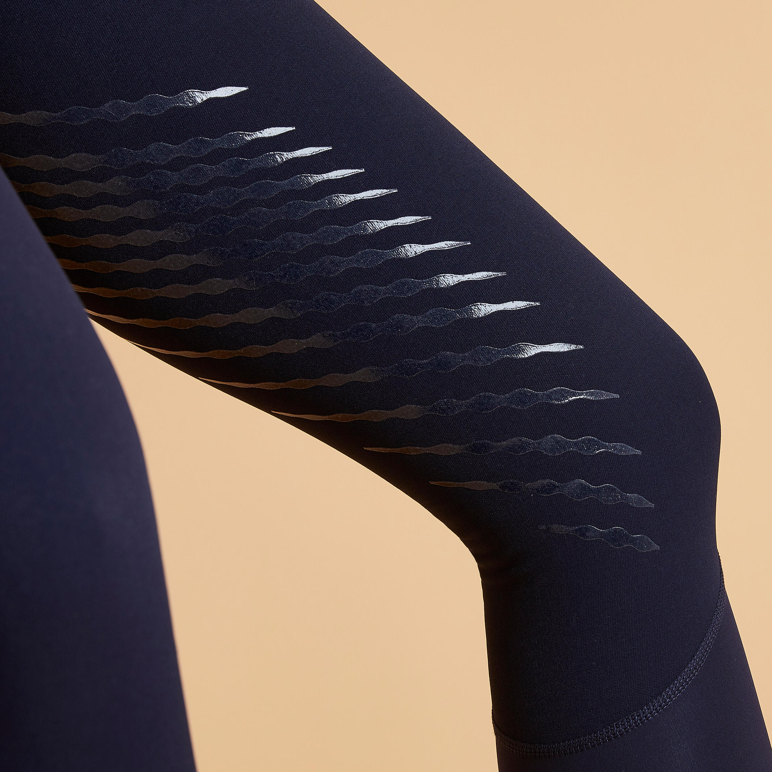 Women's Horse Riding Jodhpurs Classic Grip - 900 Blue - FOUGANZA