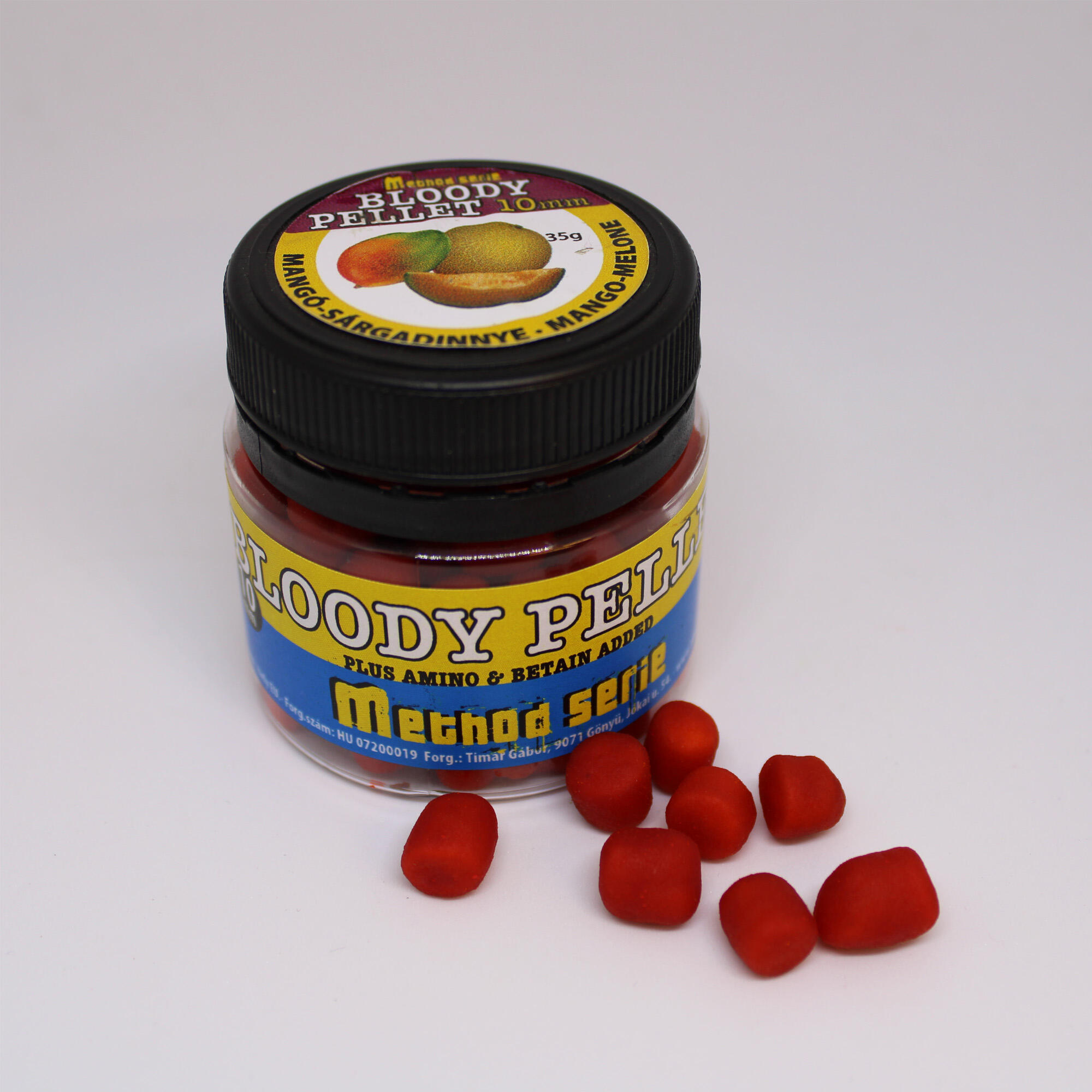 Bloody soft pellet, mangó-sárgadinnye, 10 mm Timar Mix akciós termékkép 1