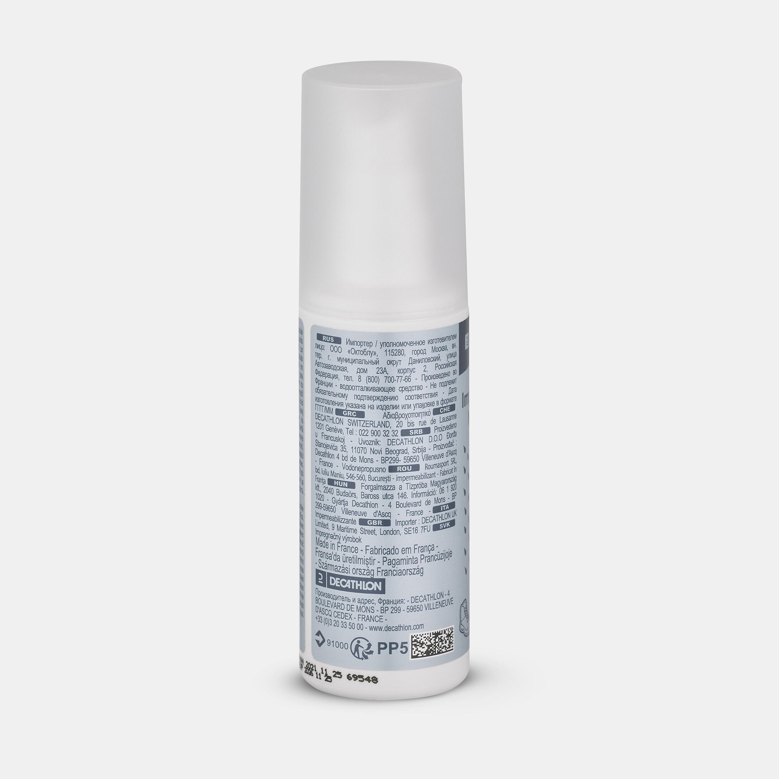 Re-waterproofing gas-free spray - water repellency reactivator - 100ml 2/3