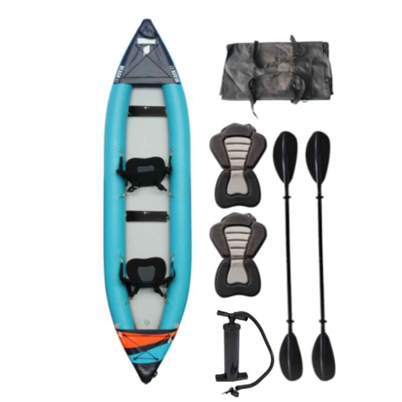 Tahe Kajak aufblasbar "Air Beach" K2 Komplettset Dropstitch