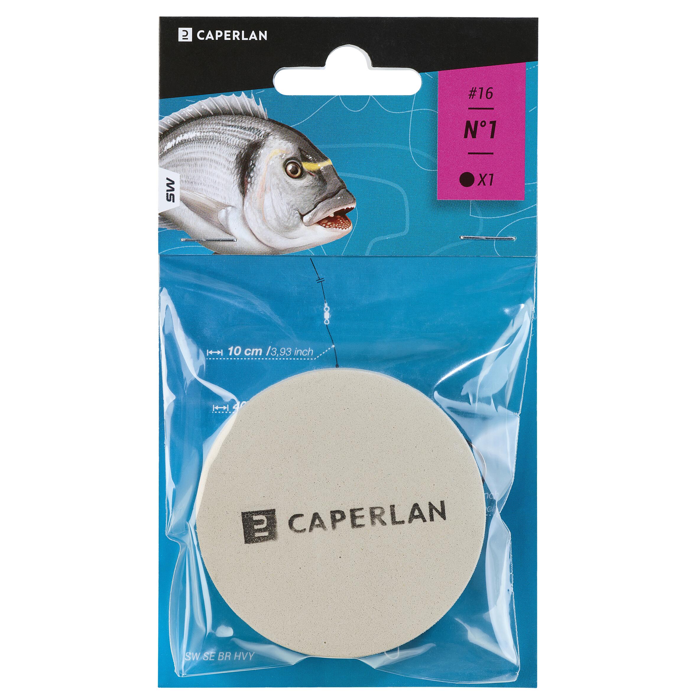 CAPERLAN Surfcasting Fishing line leader SEABREAM SW SE BR HVY No. 1