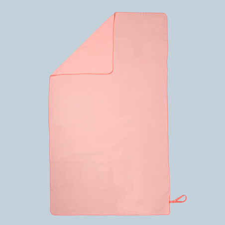 Rožnata brisača iz mikrovlaken (velikost XL) 