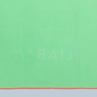 Swimming Microfibre Towel Size L 80 x 130 cm - Neon Green