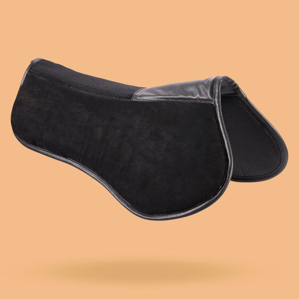 Horse and Pony Saddle Pad 500 - Black