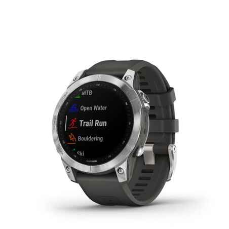 GPS išmanusis laikrodis „Garmin Fenix 7“, sidabro, pilka