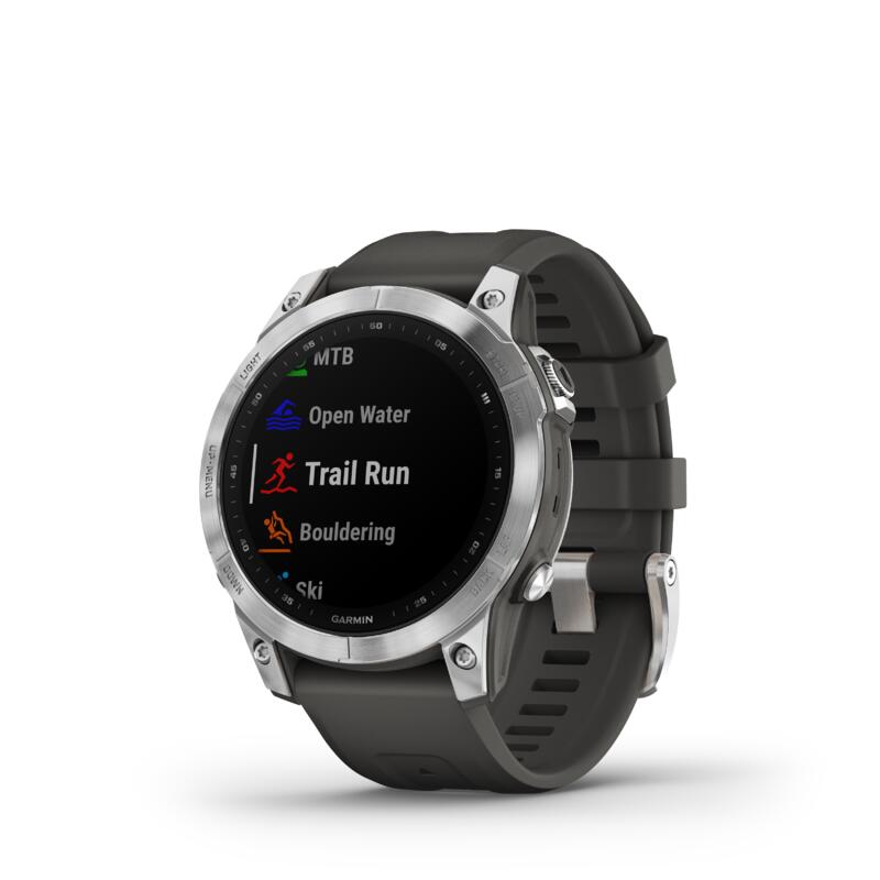 Gps-horloge Fenix 7 zilver grijs