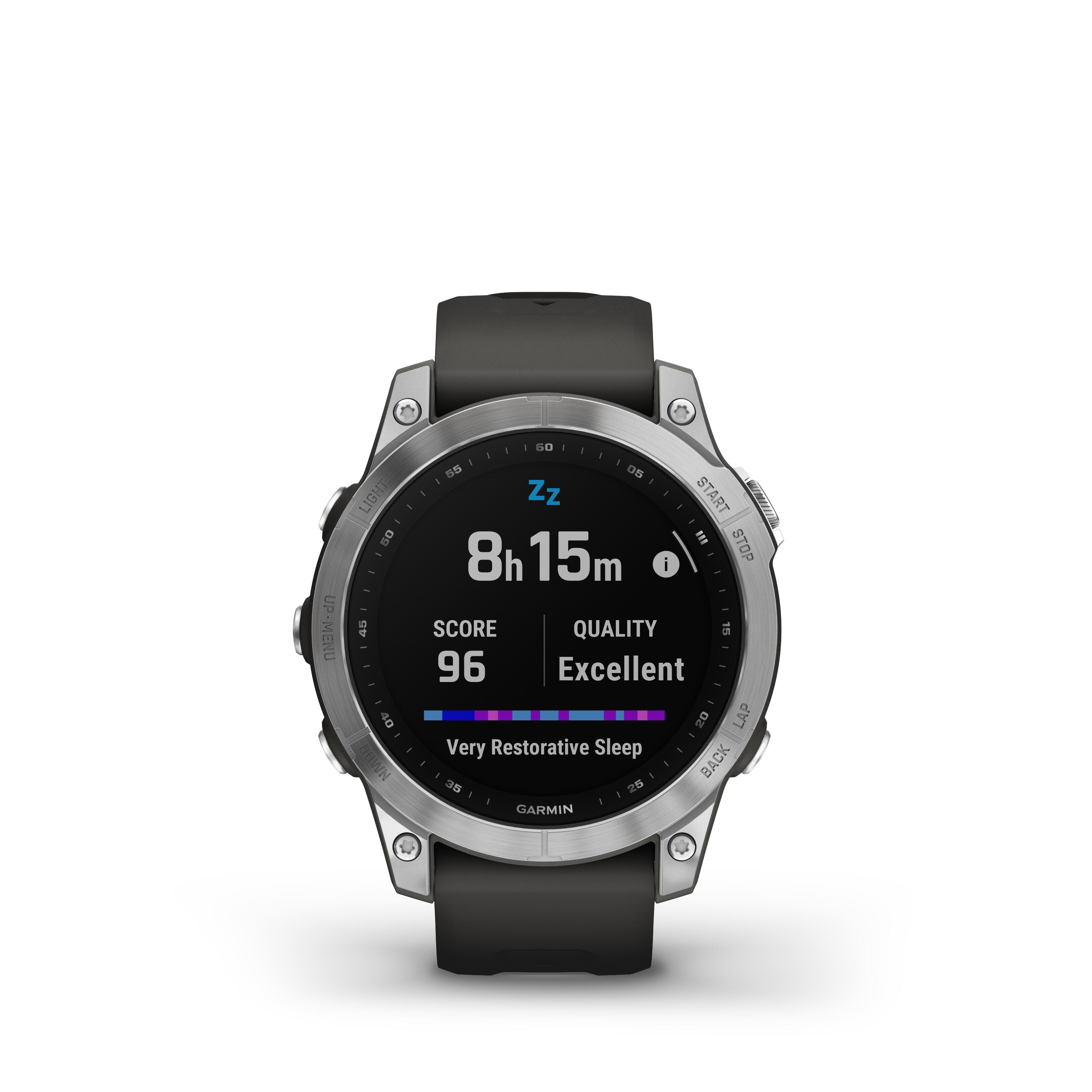 CONNECTED GPS WATCH GARMIN FENIX 7 SILVER GREY