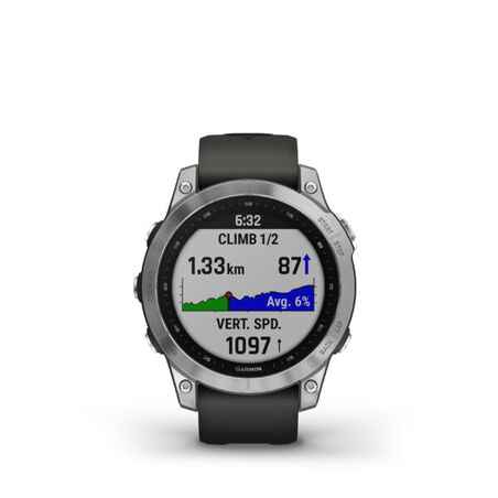 GPS išmanusis laikrodis „Garmin Fenix 7“, sidabro, pilka