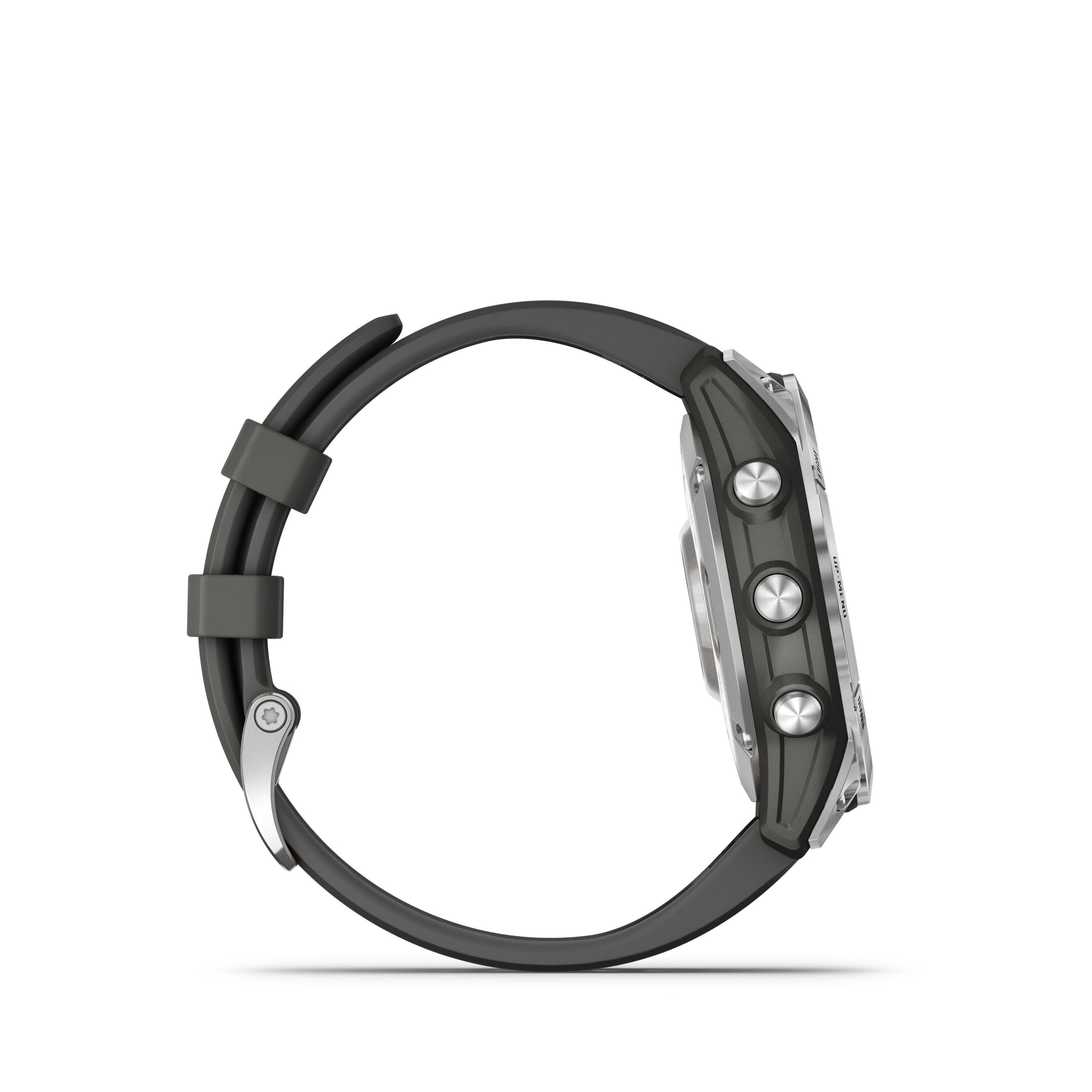 GPS-Uhr Smartwatch Garmin Fenix 7 silber/grau 5/14
