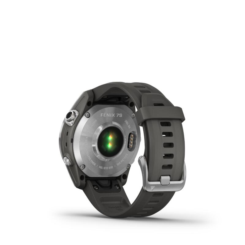 Reloj inteligente outdoor gps cardio - GARMIN FENIX 7S plata gris 