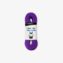 DOUBLE DRY ROPE 7.5 mm x 30m - RANDO DRY purple