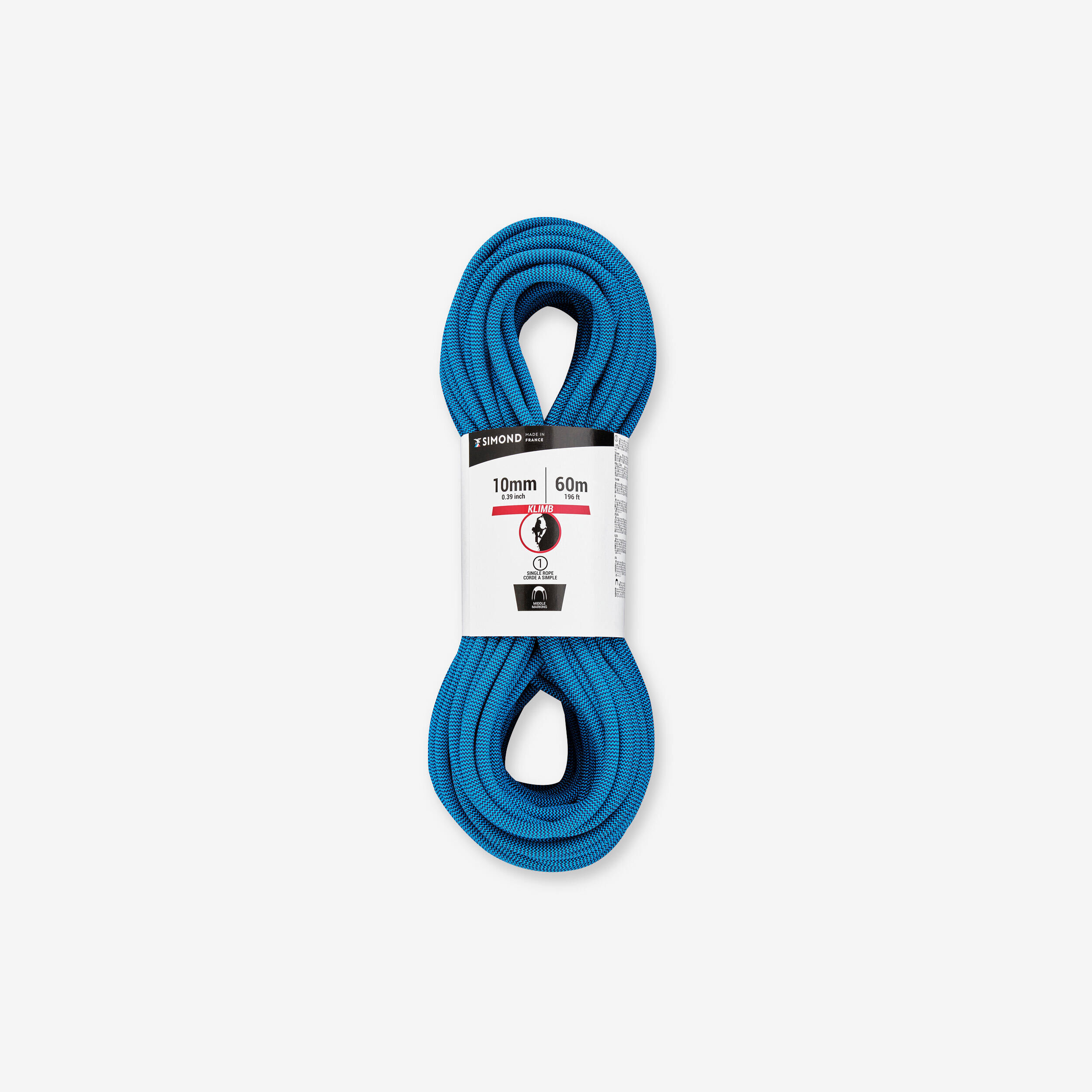 SIMOND 10 mm CLIMB ROPE - KLIMB 60 METRES