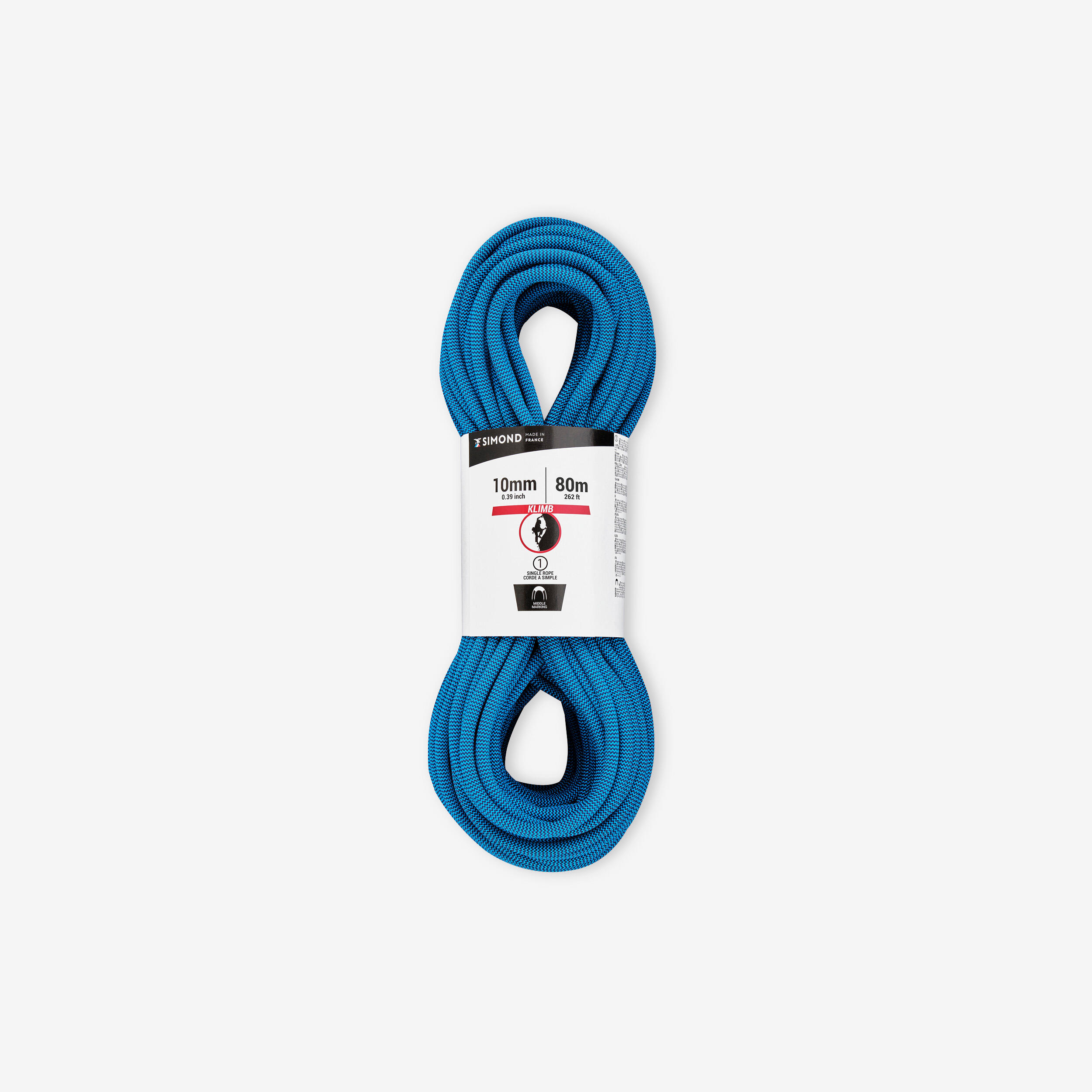 CORDA DI ARRAMPICATA 10 mm - KLIMB 80 METRI