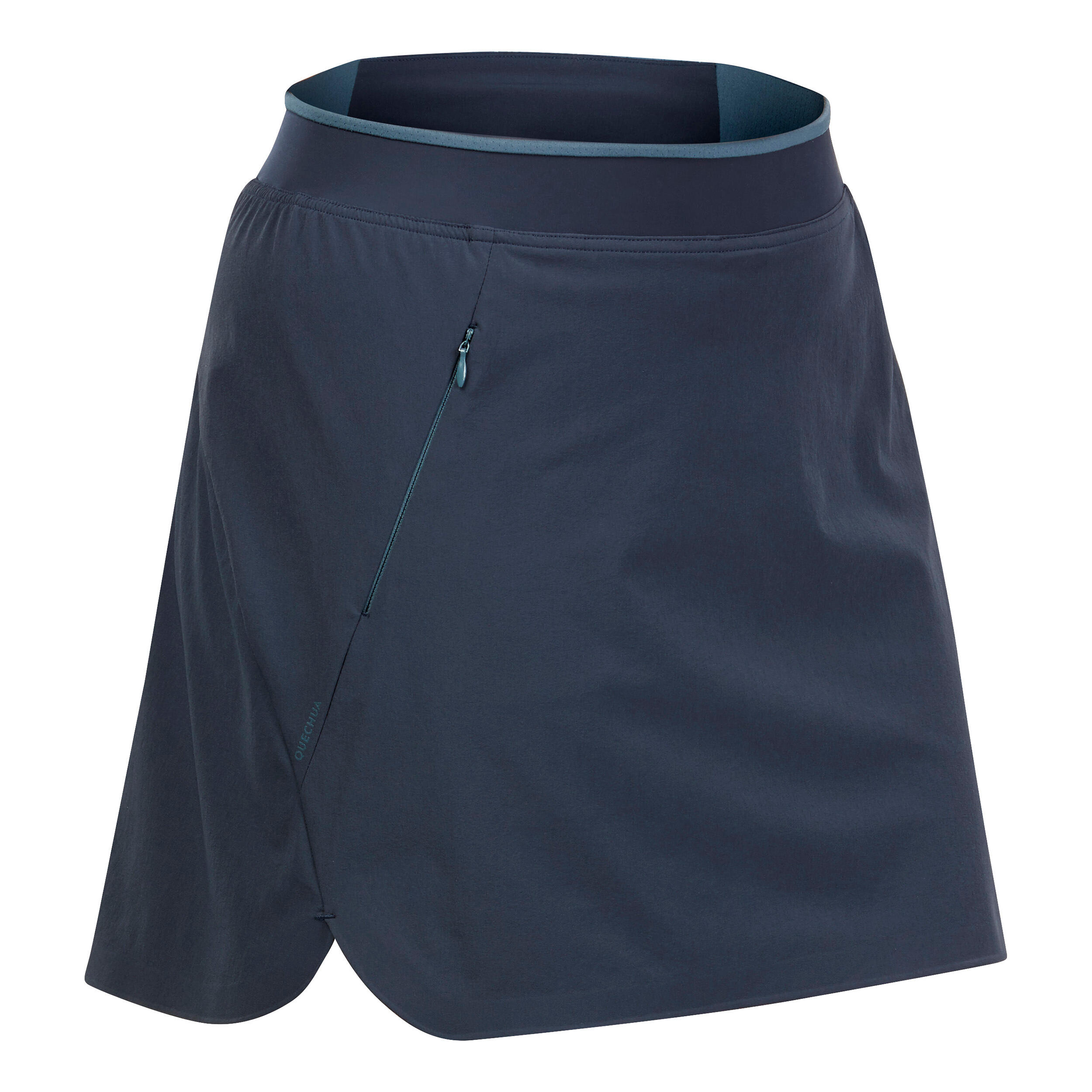 Women Mountain Hiking Skorts MH500 Navy