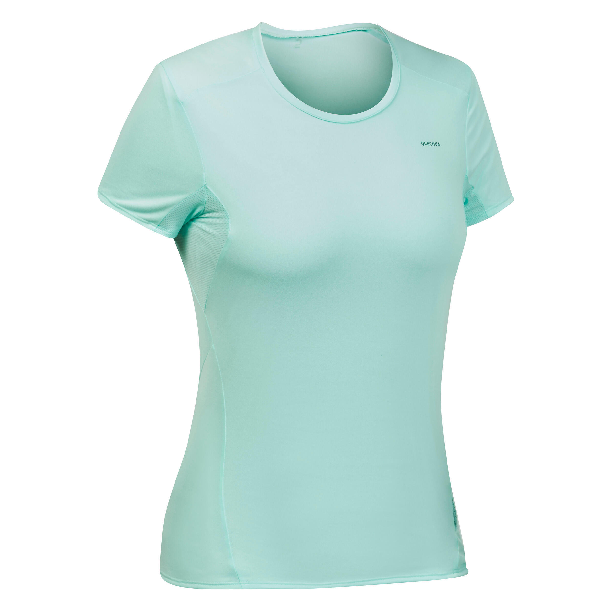 Camiseta de montaña y trekking  manga corta Mujer Quechua MH100 5/5