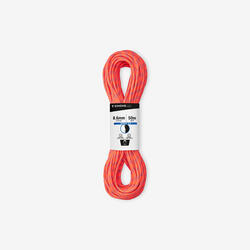 Corde à double d'escalade et d'alpinisme 8.6 mm x 50 m - Rappel 8.6 Orange