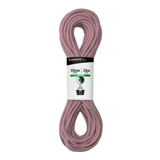 
      Lezecké lano Indoor 10 mm × 25 m červené
  