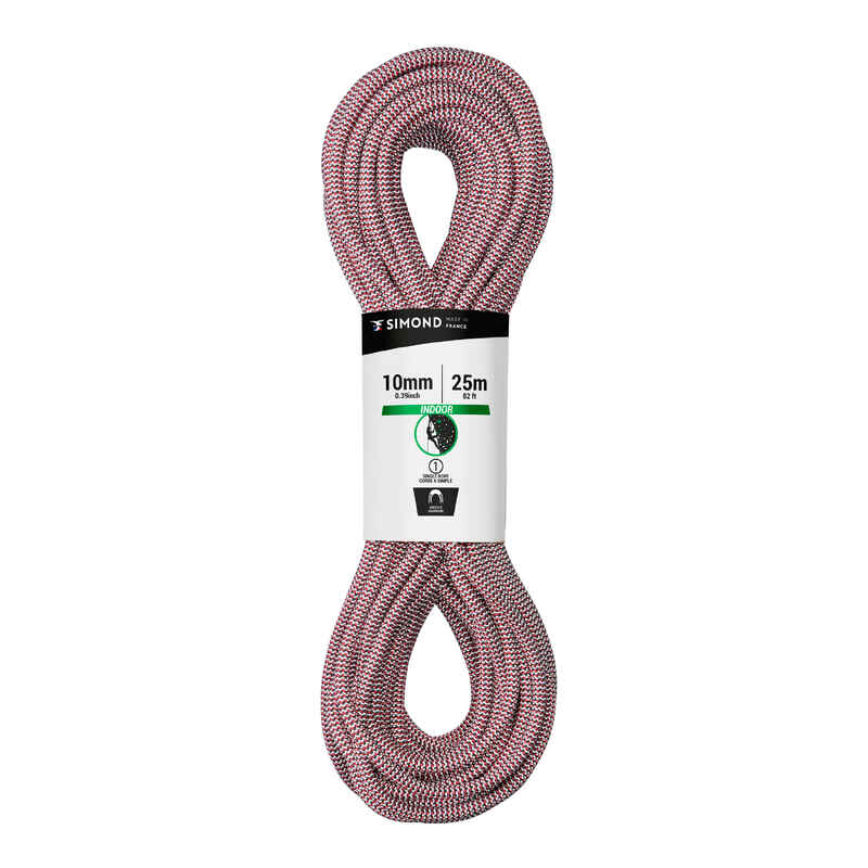 Kletterseil Indoor 10 mm × 25 m rot