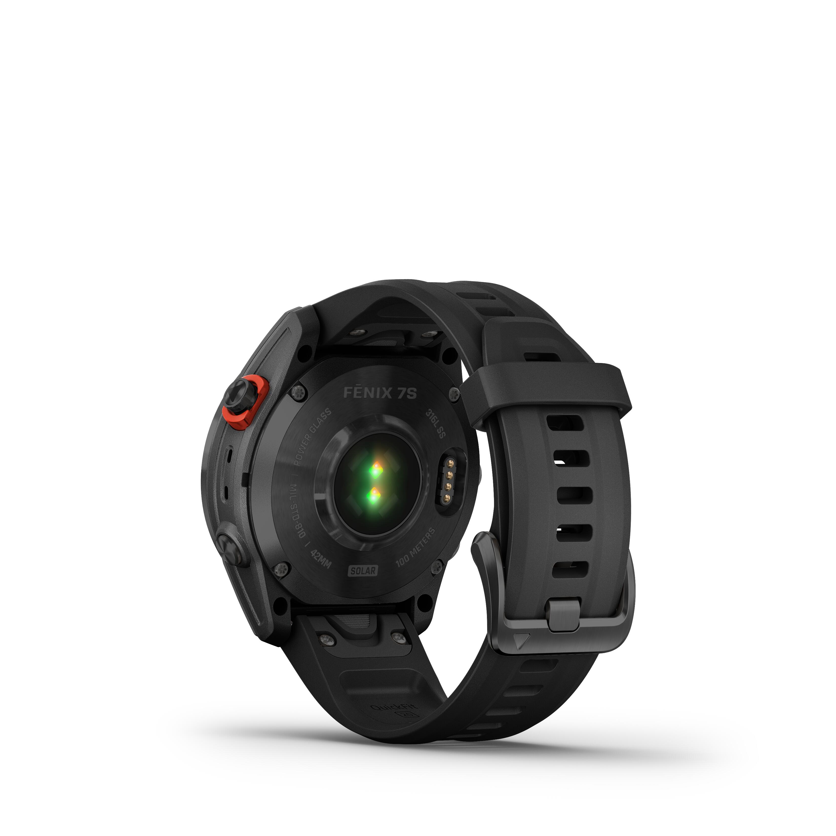 GARMIN FENIX 7S SOLAR GPS SMARTWATCH SILVER GREY - Decathlon