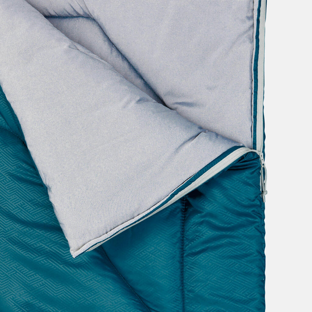 Sleeping bag para camping verde Arpenaz 10 ° 