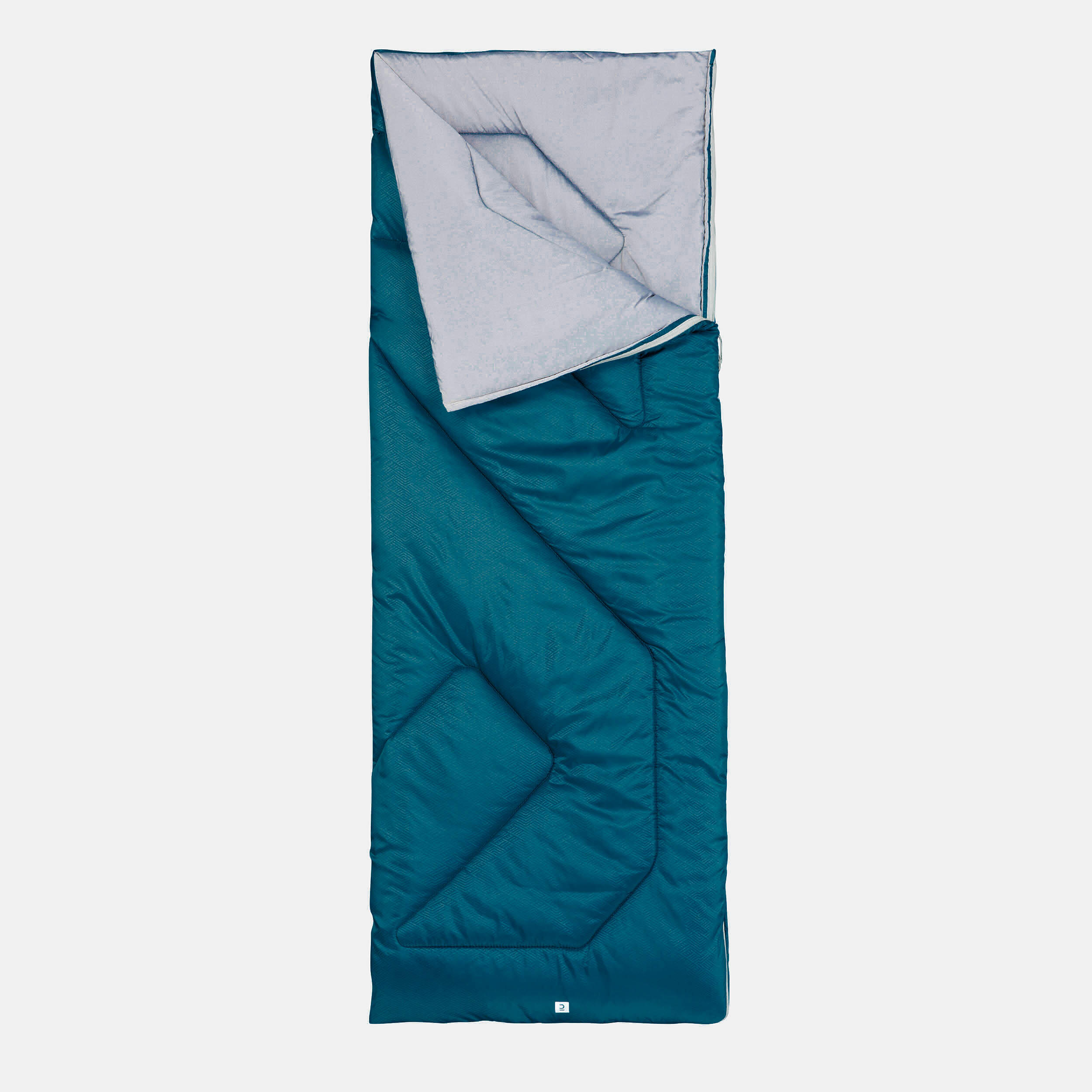 Sac de couchage 5°C à 10°C - Arpenaz 10° New Zip turquoise - QUECHUA