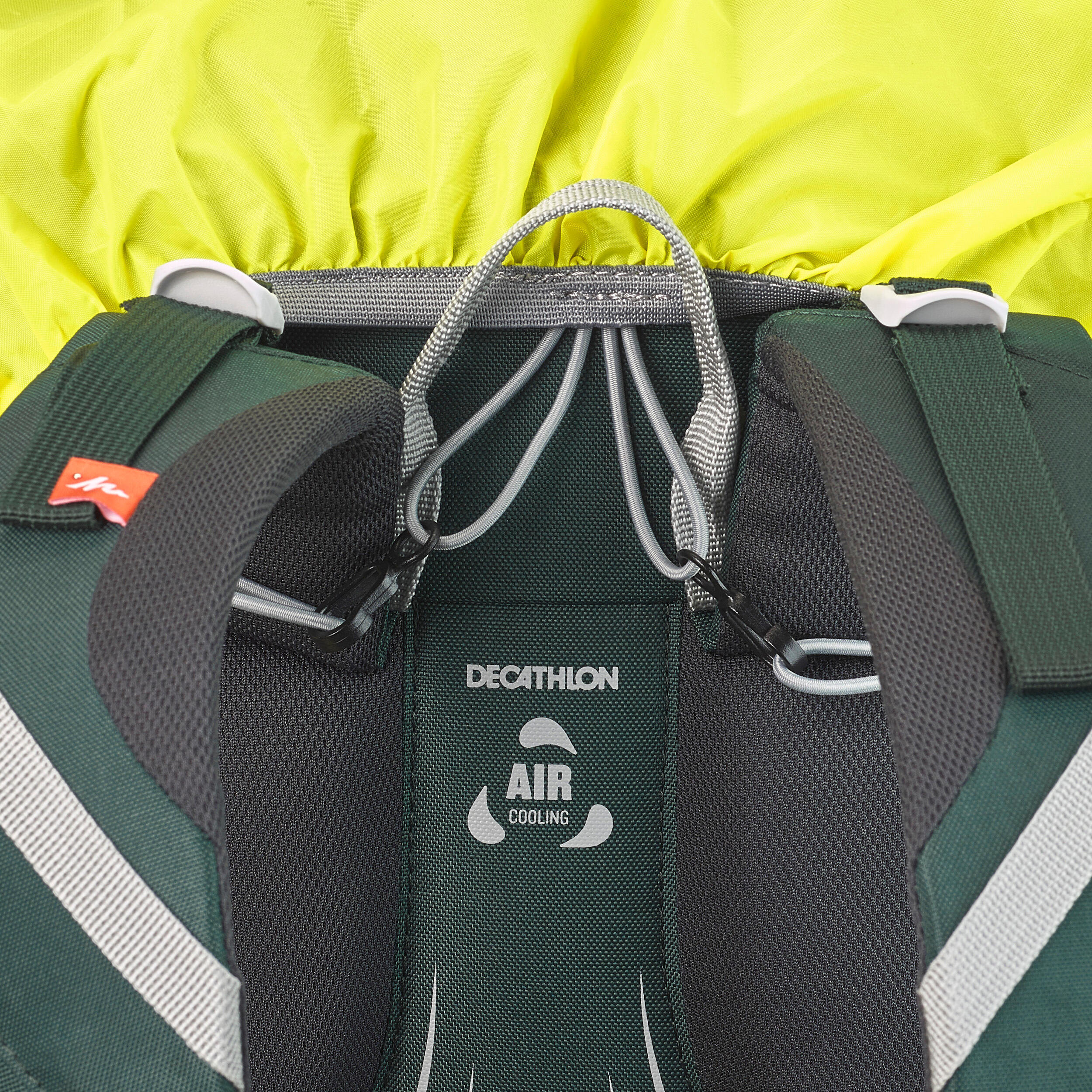 20-40 L Rain Cover for Backpack - Yellow - SIMOND