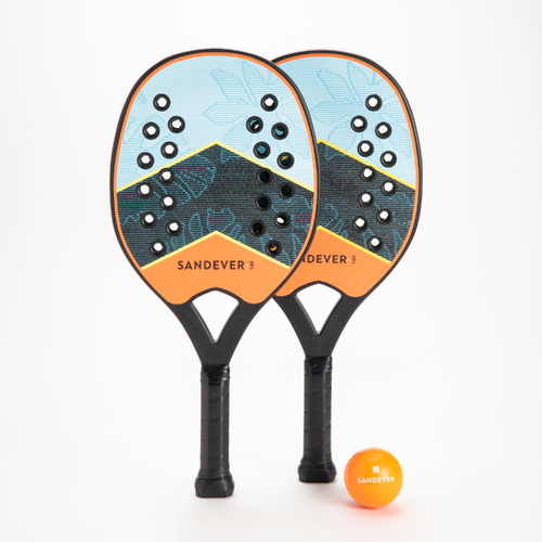 set raquettes Beach Tennis BTR 160 OV