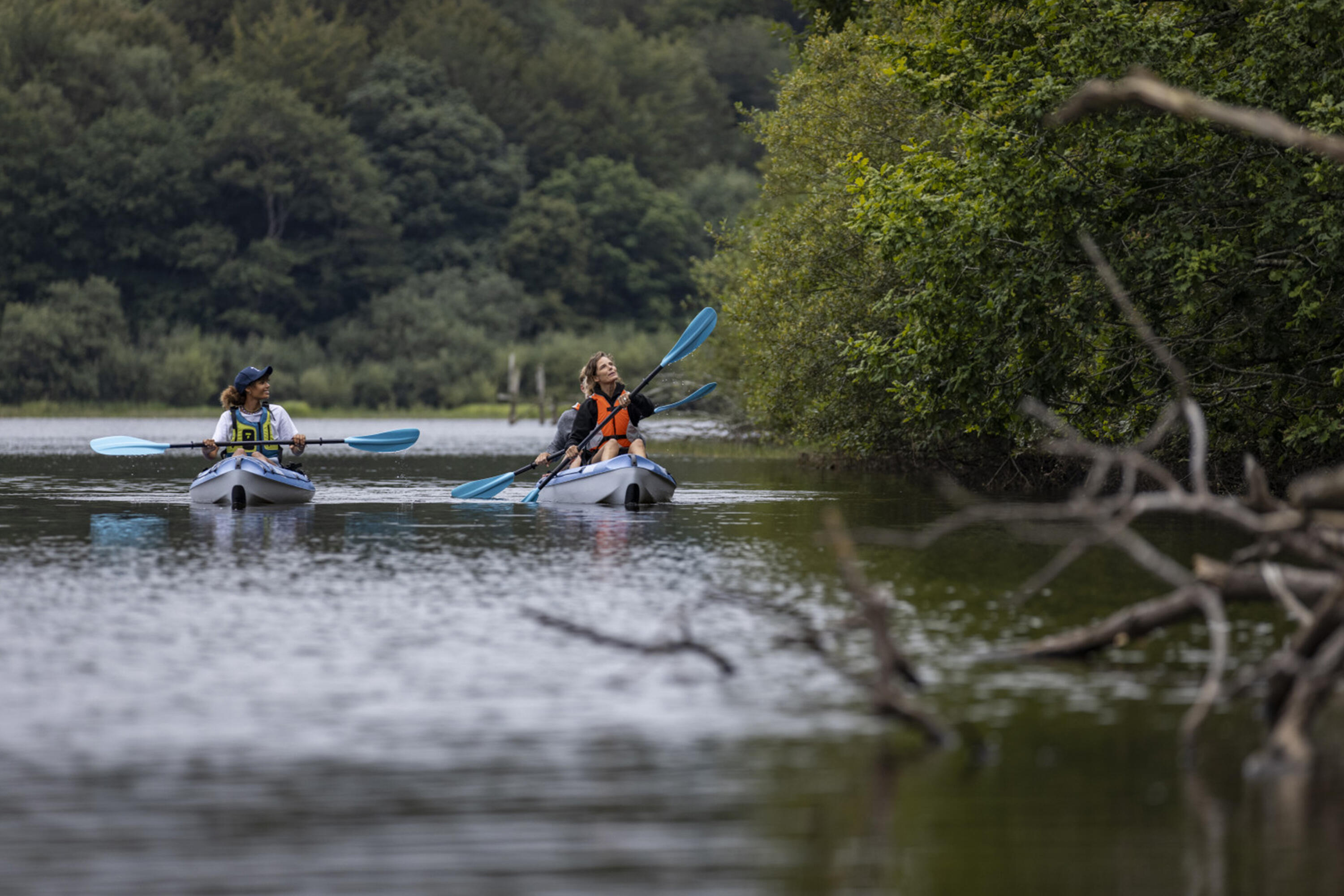 CANOE KAYAK DE RANDONNEE RIGIDE TAHE TOBAGO 3 PLACES (2 ADULTES + 1 ENFANT) 2/15