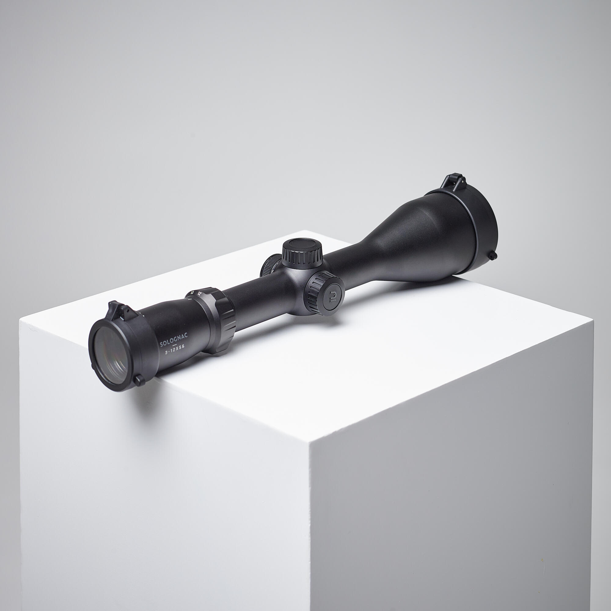 Ottica carabina 3-12X56 reticolo illuminato 30 mm 4/14