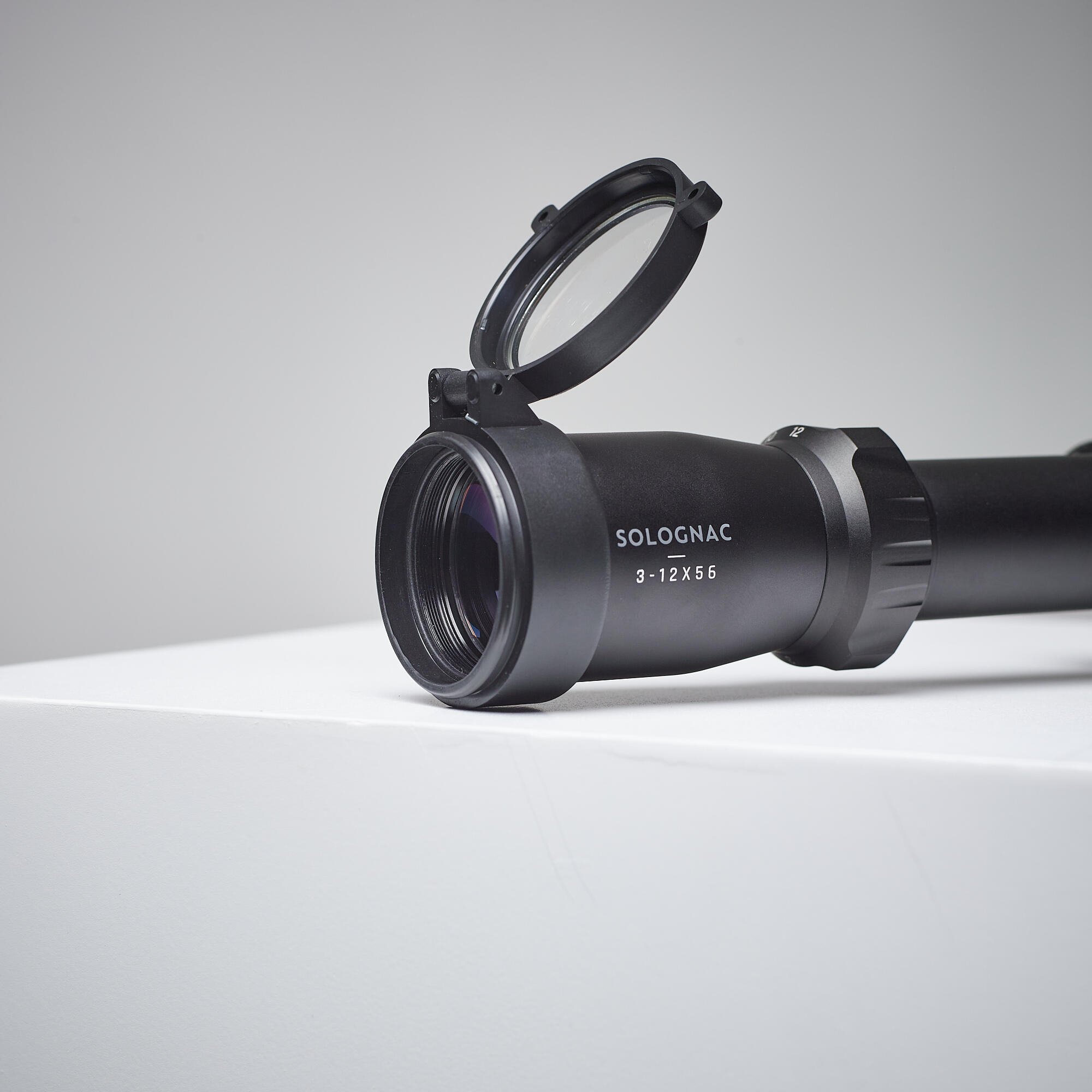 Ottica carabina 3-12X56 reticolo illuminato 30 mm 5/14
