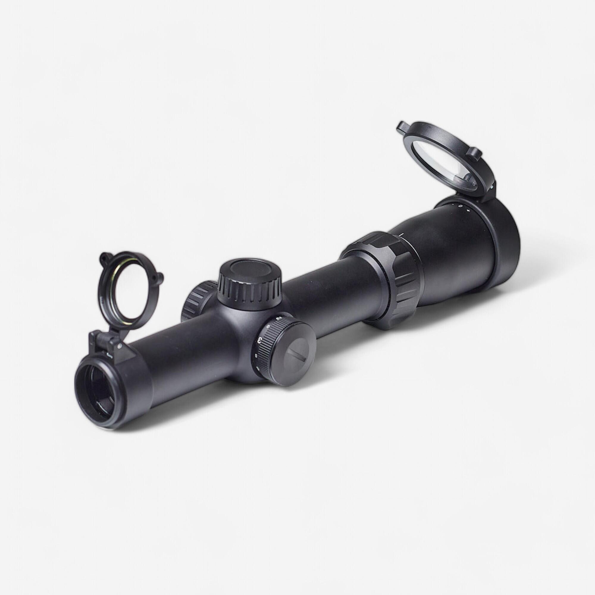 1-4X24 RIFLE SCOPE WITH 30MM DIAMETER LUMINOUS RETICLE