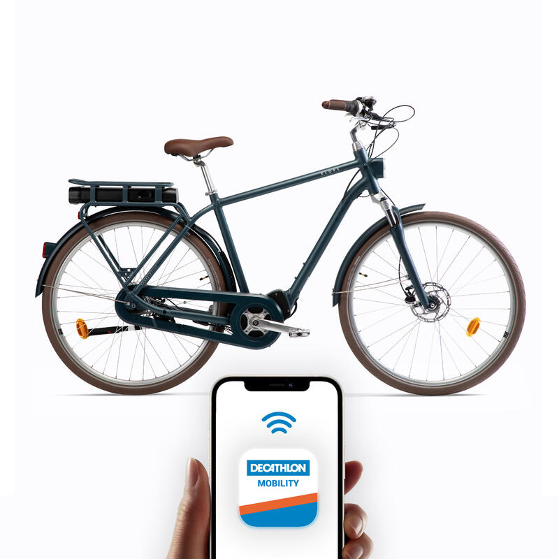 Bici città elettrica a pedalata assistita ELOPS 920E Connect HF