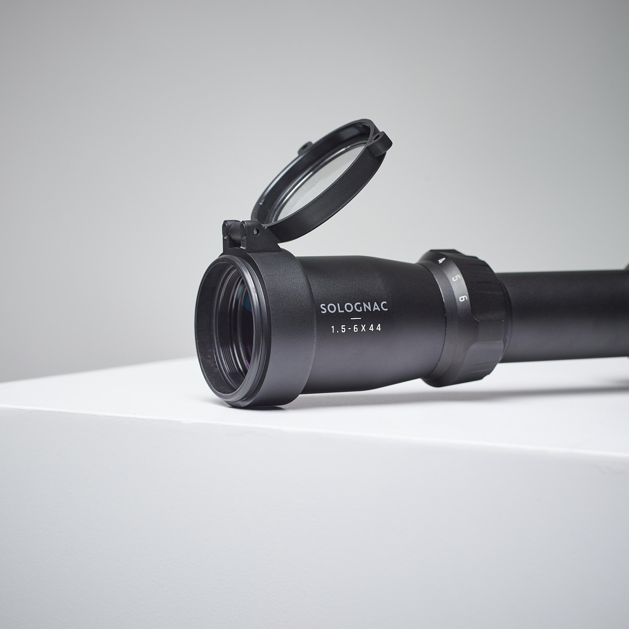 LUNETTE DE CARABINE 1.5-6X44 À RÉTICULE LUMINEUX DIAMÈTRE 30MM 9/18