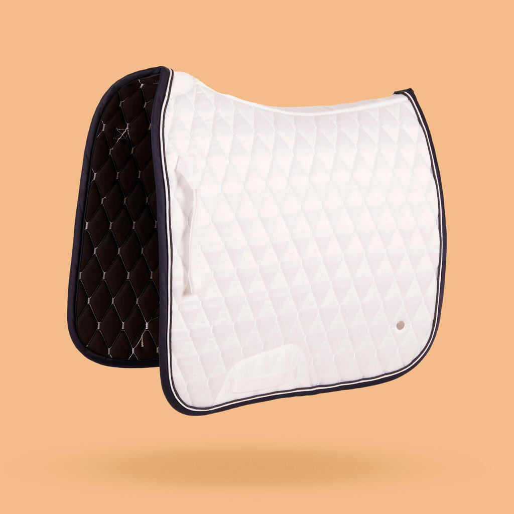 Horse Dressage Saddle Cloth 900 - White