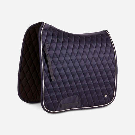 Horse Riding Dressage Saddle Cloth for Horse 900 - Navy