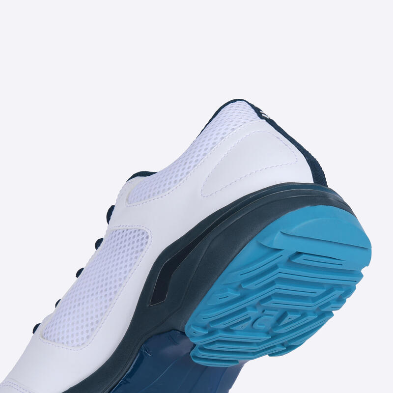 ADULT CRICKET SHOE CS 500 WHITE TURQ FLX Decathlon