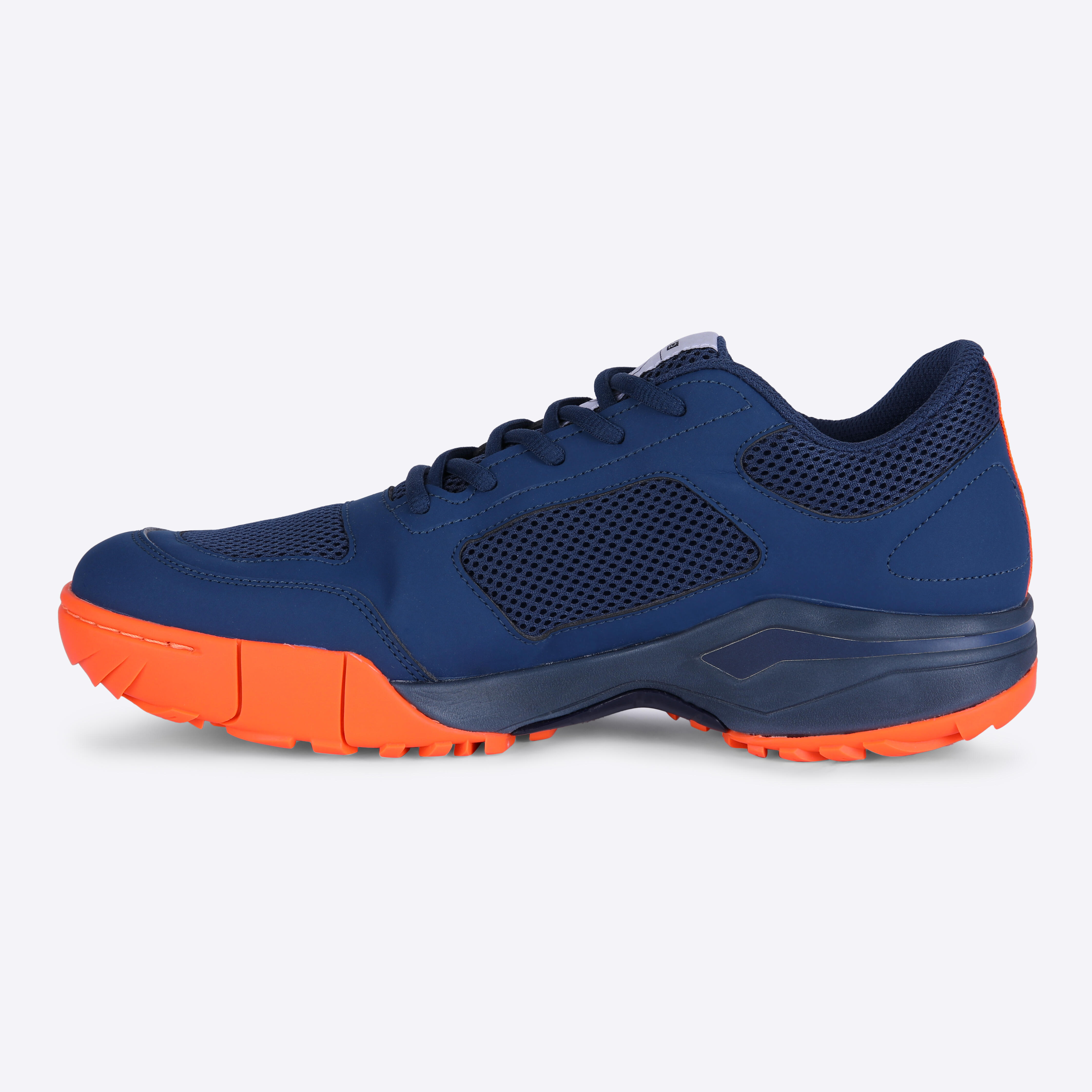 Kids' Cricket Shoe CS 500 Secure Fit & Flexible Blue Orange